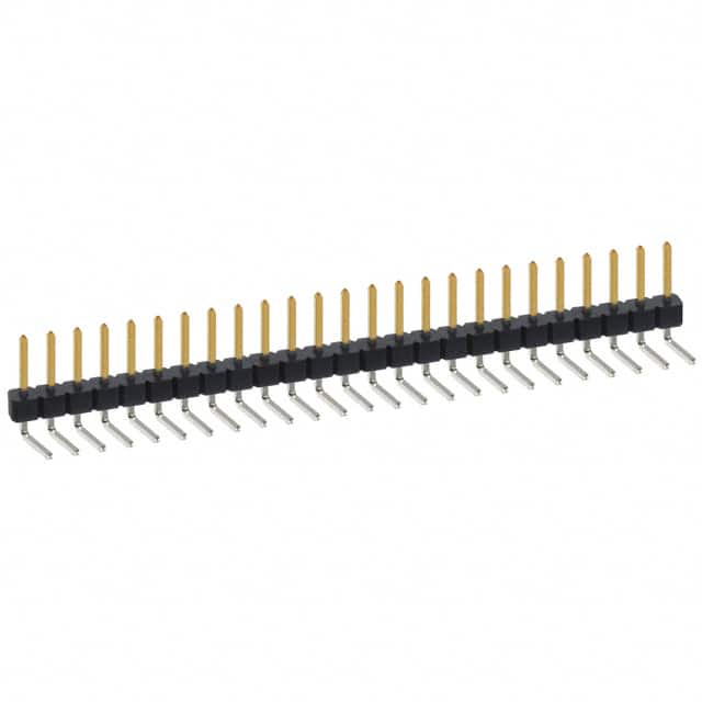 PBC25SBBN Sullins Connector Solutions                                                                    CONN HEADER .100 SINGL R/A 25POS