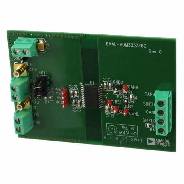 EVAL-ADM3053EBZ Analog Devices Inc.                                                                    BOARD EVAL FOR ADM3053EBZ