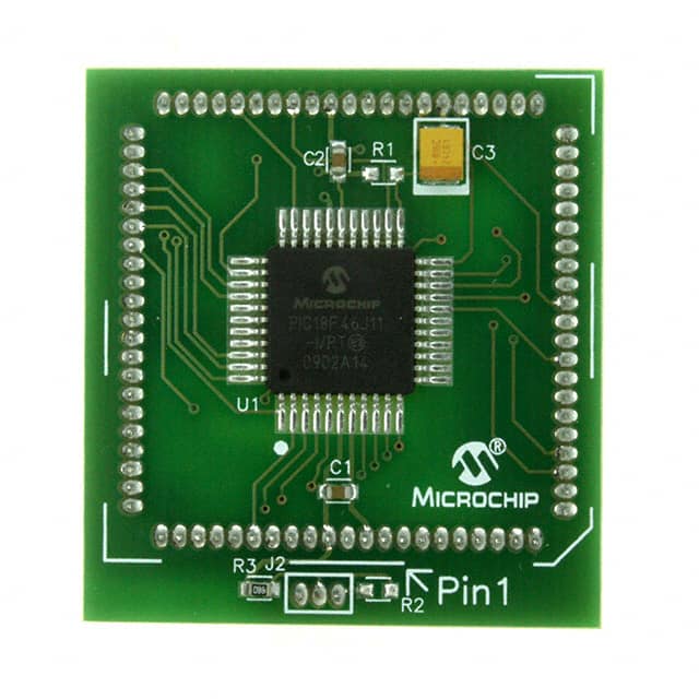 MA180023 Microchip Technology                                                                    MODULE PLUG-IN PIC18F46J11 PIM