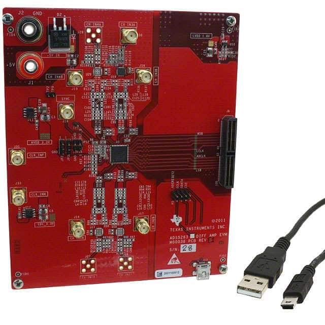 ADS5263EVM Texas Instruments                                                                    MODULE EVAL FOR ADS5263