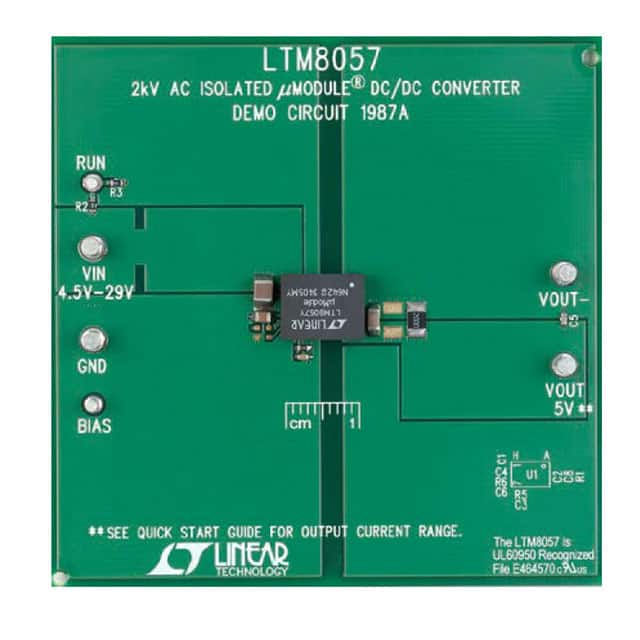 DC1987A Linear Technology/Analog Devices                                                                    EVAL BOARD FOR LTM8057