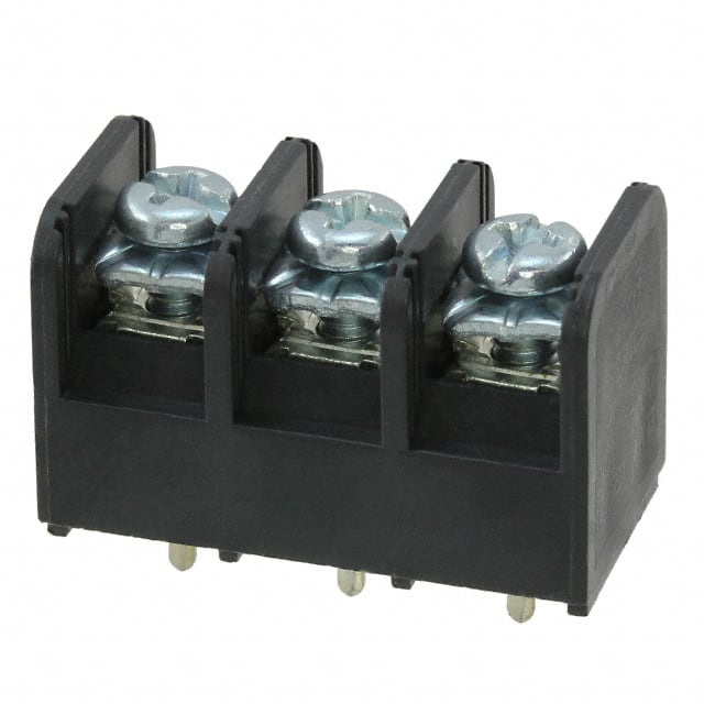 JC6-P108-03 TE Connectivity AMP Connectors                                                                    CONN BARRIER STRIP 3CIRC 0.375