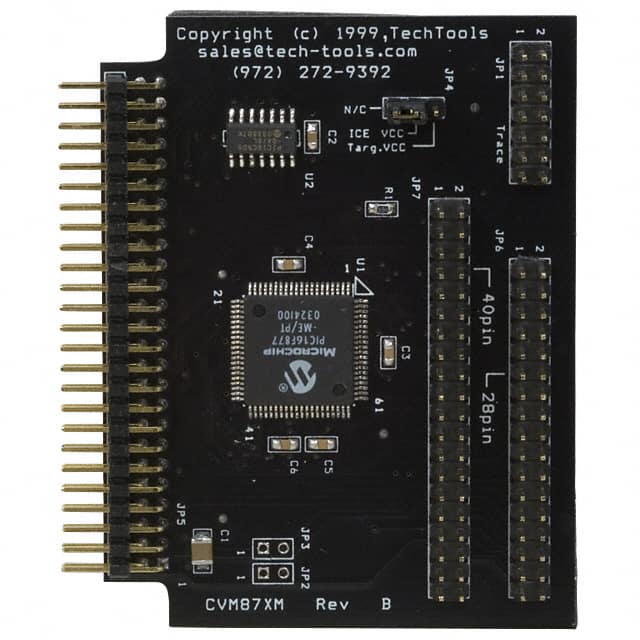 CVM87XAM TechTools                                                                    MEMBR MOD PIC16F873/874/876/877