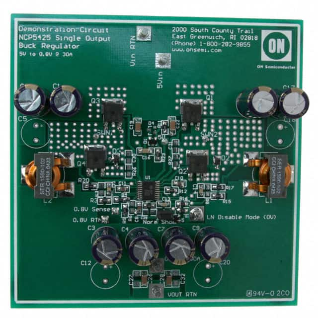 NCP5425SOEVB ON Semiconductor                                                                    EVAL BOARD FOR NCP5425SO