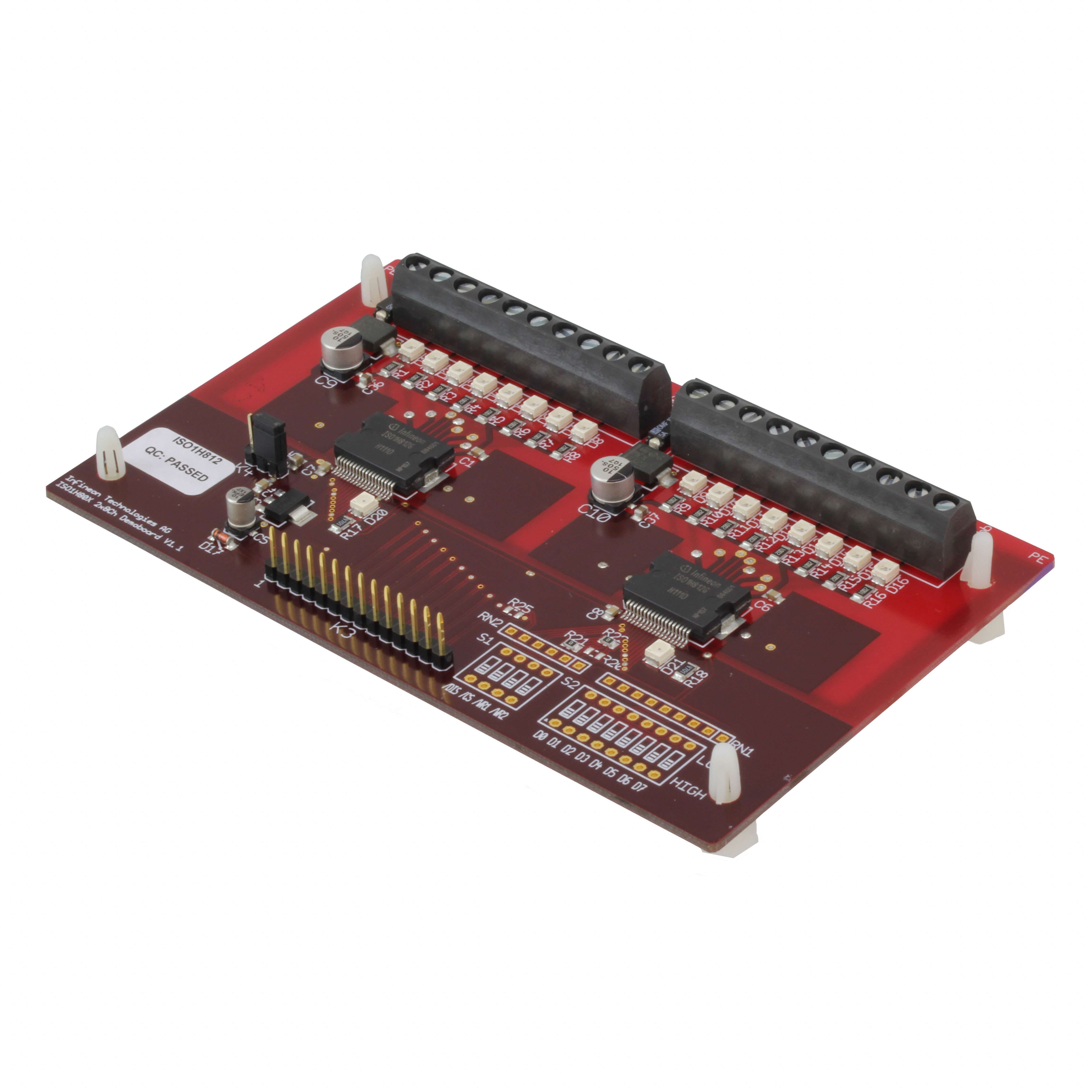 EVALISO1H812GTOBO1 Infineon Technologies                                                                    EVAL BOARD HIGH SIDE SWITCH