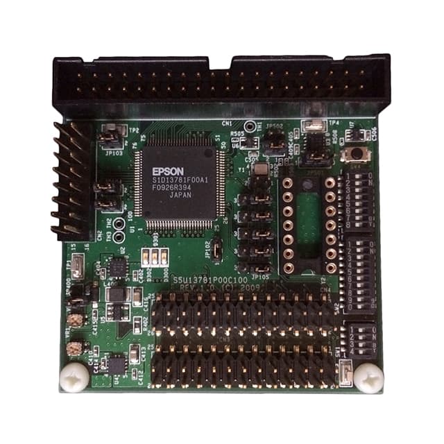 S5U13781P00C100 Epson Electronics America Inc-Semiconductor Div                                                                    EVAL BOARD FOR S1D13781