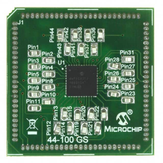 MA330020 Microchip Technology                                                                    MODULE PLUG-IN DSPIC33F 44-QFN