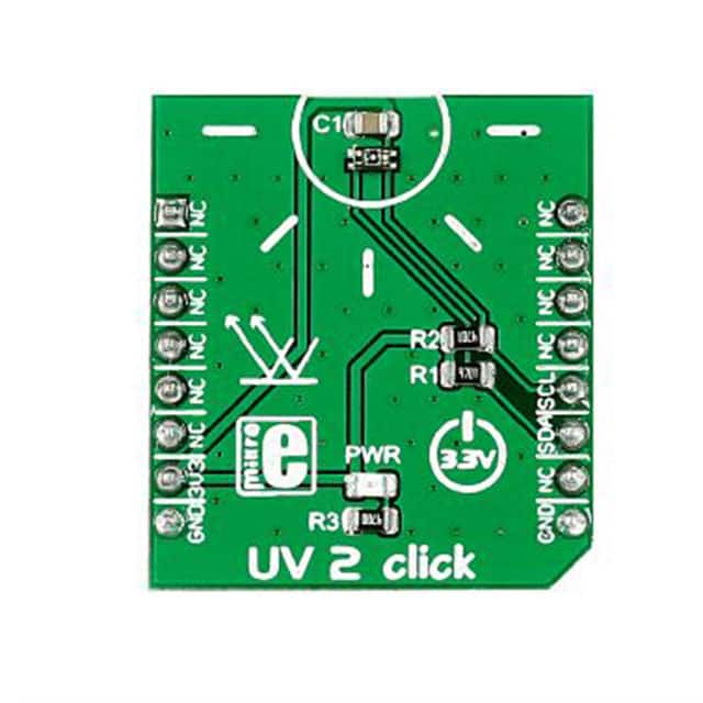 MIKROE-2378 MikroElektronika                                                                    UV2 CLICK