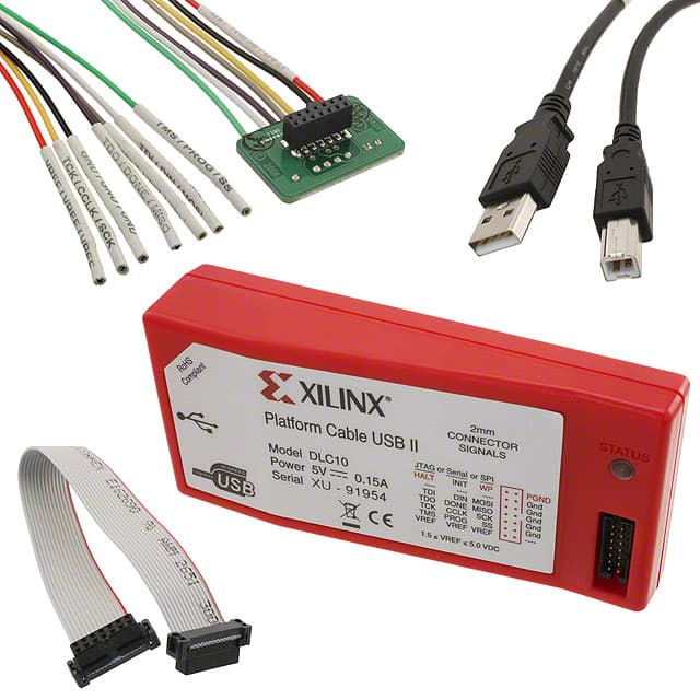 HW-USB-II-G Xilinx Inc.                                                                    PLATFORM CABLE USB II DLC10