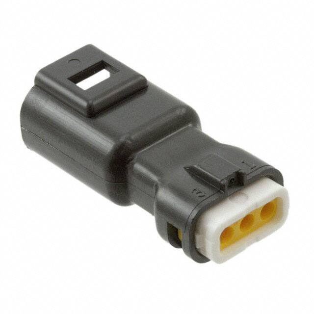 565-003-000-310 EDAC Inc.                                                                    3 WAY PLUG BLACK