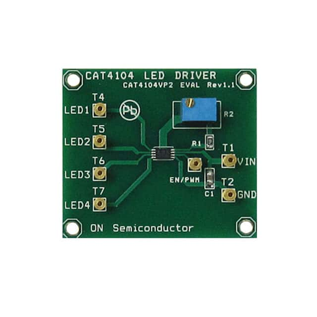 CAT4104AGEVB ON Semiconductor                                                                    EVAL BOARD LED DRIVER CAT4104