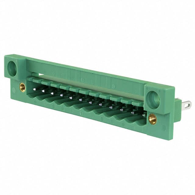 0710125 Phoenix Contact                                                                    TERM BLK HEADER 12POS GREEN