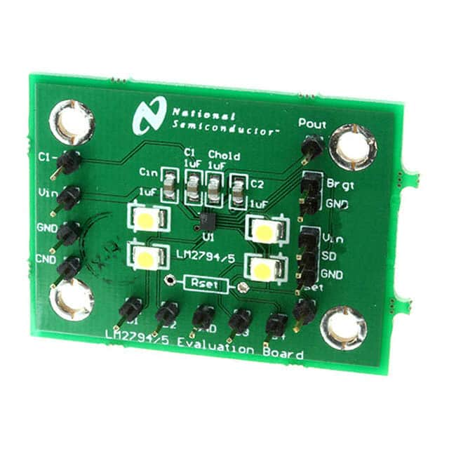 LM2795EVAL Texas Instruments                                                                    BOARD EVALUATION LM2795