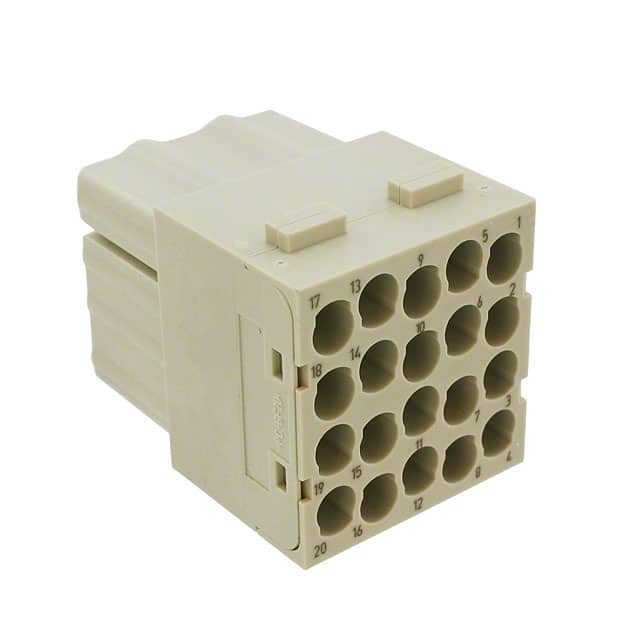 09140203101 HARTING                                                                    MODULE FEMALE 20POS CRIMP