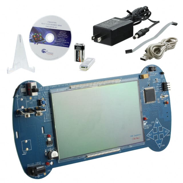 CY8CKIT-006 Cypress Semiconductor Corp                                                                    KIT DEV PSOC3 LCD SEGMENT