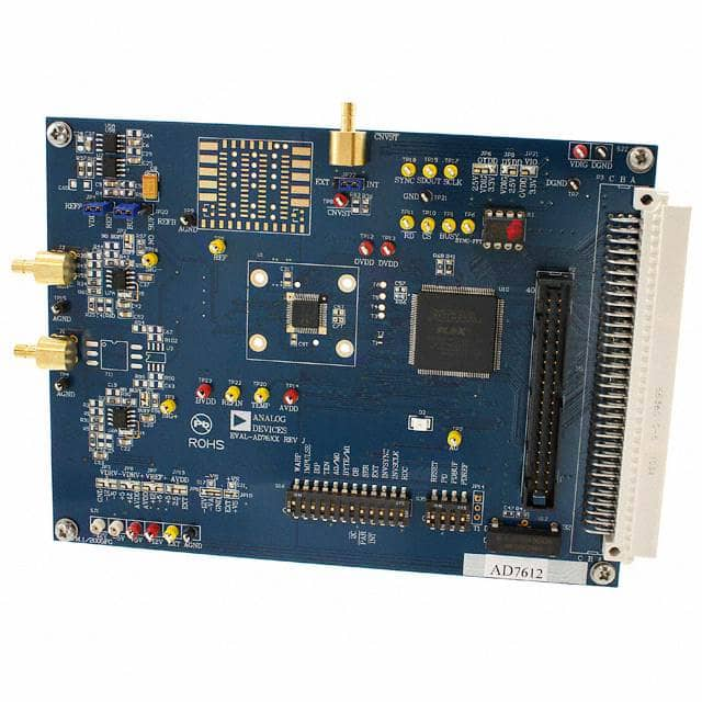 EVAL-AD7612EDZ Analog Devices Inc.                                                                    BOARD EVAL FOR AD7612