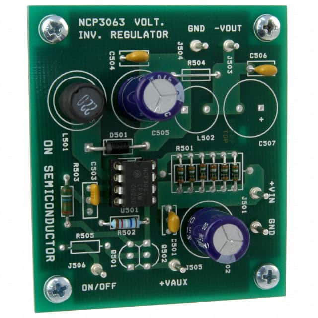 NCP3063DIPINVEVB ON Semiconductor                                                                    EVAL BOARD FOR NCP3063DIPINV