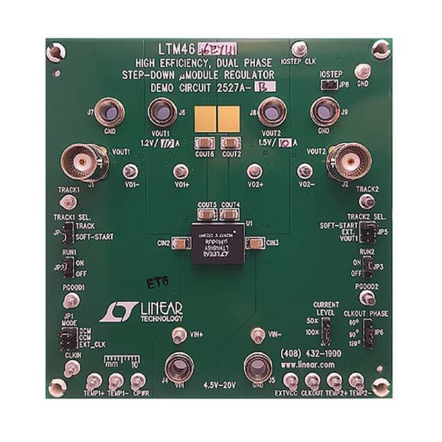 DC2527A-B Linear Technology/Analog Devices                                                                    EVAL BOARD FOR LTM4646