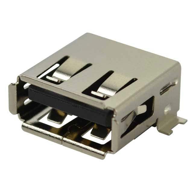 UJ2-AH-1-SMT-TR CUI Inc.                                                                    USB JACK 2.0, STANDARD A TYPE, 4