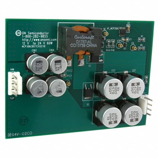 NCP3063BSTEXGEVB ON Semiconductor                                                                    EVAL BOARD FOR NCP3063BSTEXG