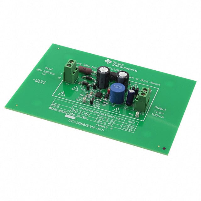 UCC28880EVM-615 Texas Instruments                                                                    EVAL BOARD FOR UCC28880