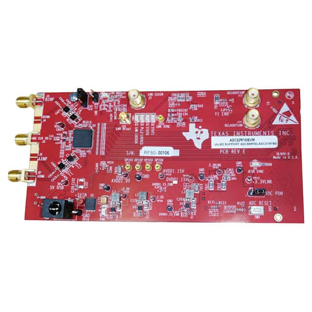 ADC32RF80EVM Texas Instruments                                                                    EVAL BOARD FOR ADC32RF80