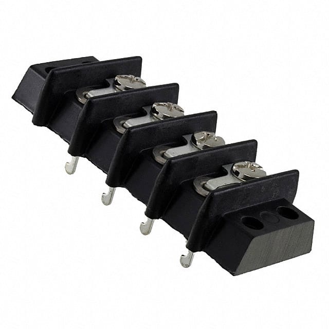 4-142-Y Cinch Connectivity Solutions                                                                    CONN BARRIER STRIP 4CIRC 0.563