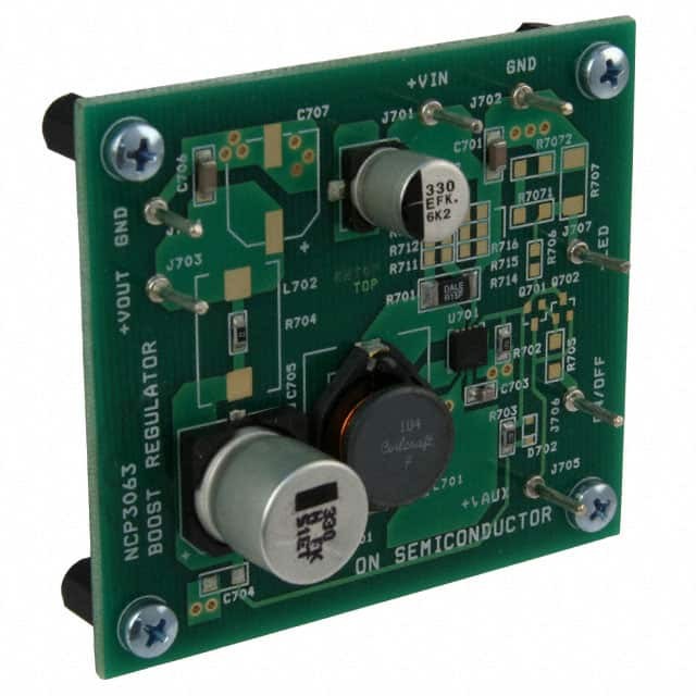 NCP3063DFBSTGEVB ON Semiconductor                                                                    EVAL BOARD FOR NCP3063DFBSTG