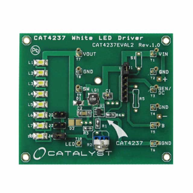 CAT4237BGEVB ON Semiconductor                                                                    EVAL BOARD CMOS DC-DC CONV