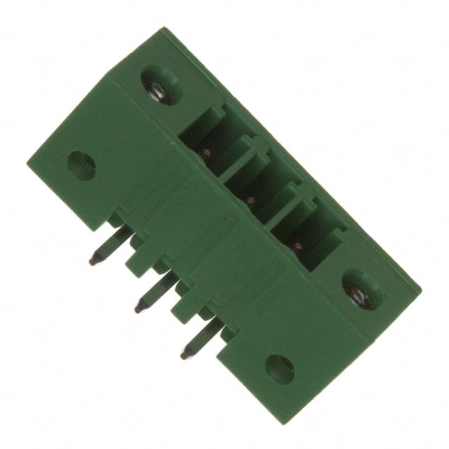 284541-3 TE Connectivity AMP Connectors                                                                    TERM BLOCK HDR 3POS 90DEG 3.81MM