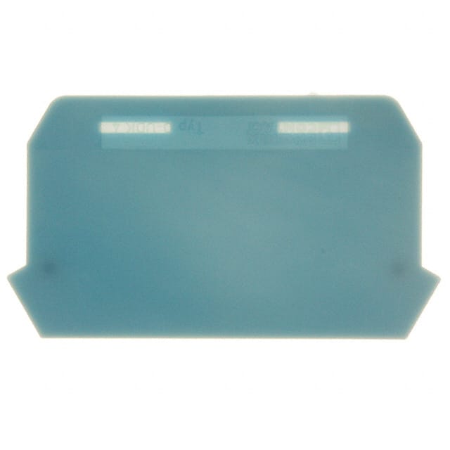 2775197 Phoenix Contact                                                                    END COVER BLUE