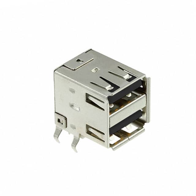AU-Y1008-2 Assmann WSW Components                                                                    CONN USB 2.0 R/A DL FMALE TYPE A