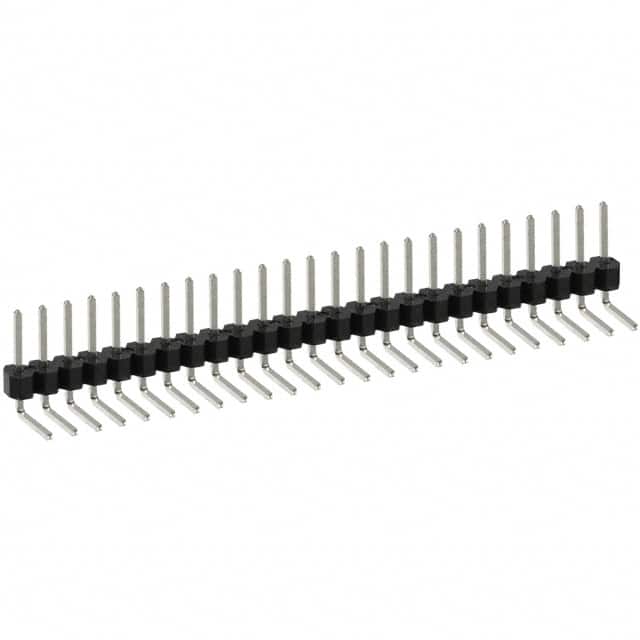 PEC25SBBN Sullins Connector Solutions                                                                    CONN HEADER .100 SINGL R/A 25POS