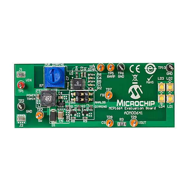 ADM00641 Microchip Technology                                                                    BOARD EVAL FOR MCP1664