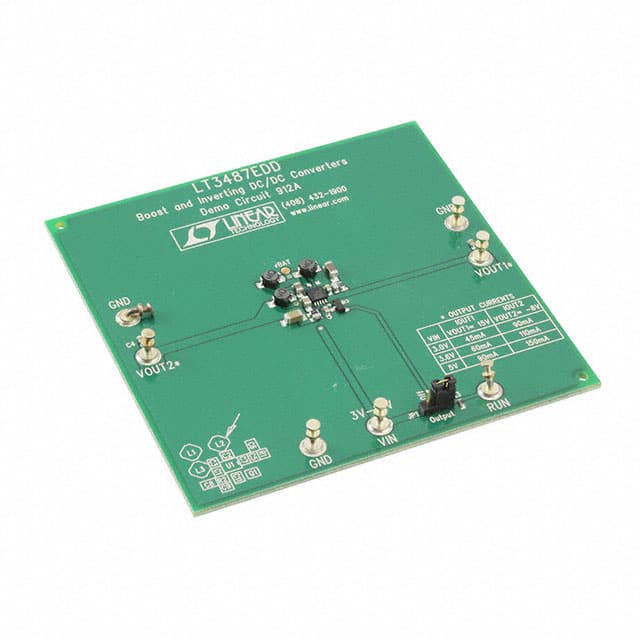 DC912A Linear Technology/Analog Devices                                                                    EVAL BOARD BOOST REG LT3487