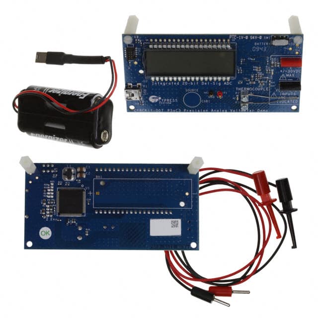 CY8CKIT-007 Cypress Semiconductor Corp                                                                    KIT DEV PSOC ANALOG VOLTMETER