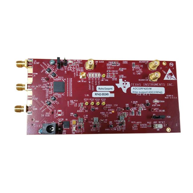 ADC32RF42EVM Texas Instruments                                                                    EVAL BOARD FOR ADC32RF42