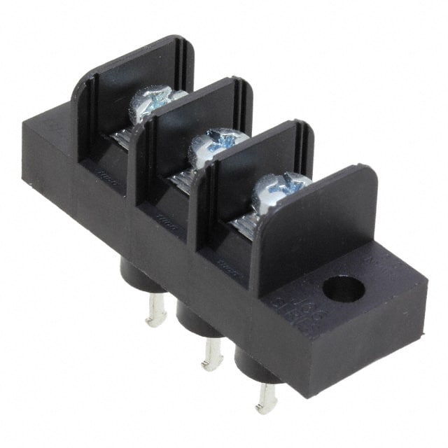 JC6-T307-03 TE Connectivity AMP Connectors                                                                    CONN BARRIER STRIP 3CIRC 0.375