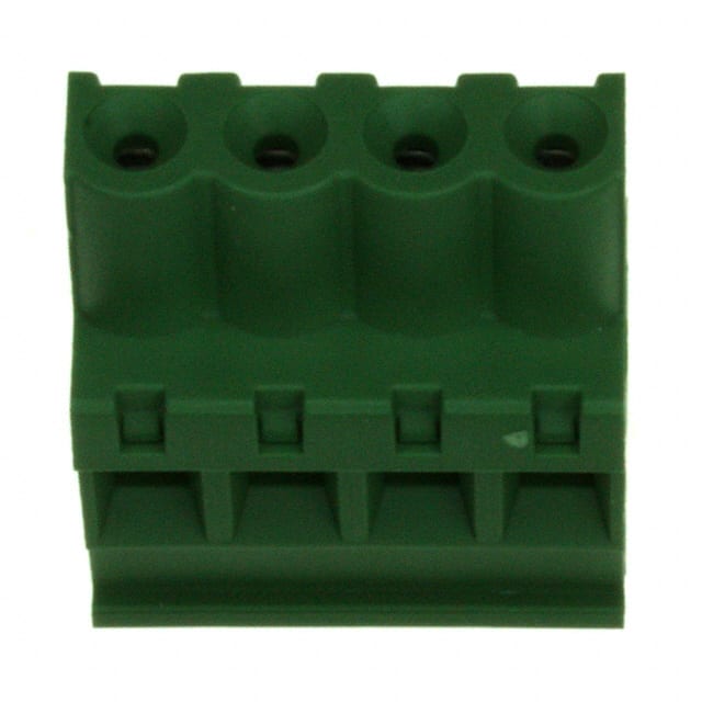 284040-4 TE Connectivity AMP Connectors                                                                    TERM BLOCK PLUG 4POS 270DEG 5MM