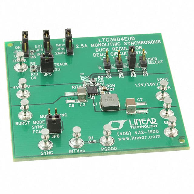 DC1610A Linear Technology/Analog Devices                                                                    DEMO BOARD FOR LTC3604EUD