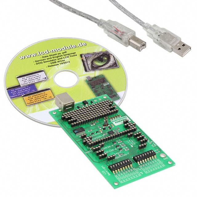 EA 9780-3USB Electronic Assembly GmbH                                                                    BOARD DEMO USB STARTER FOR DOGM