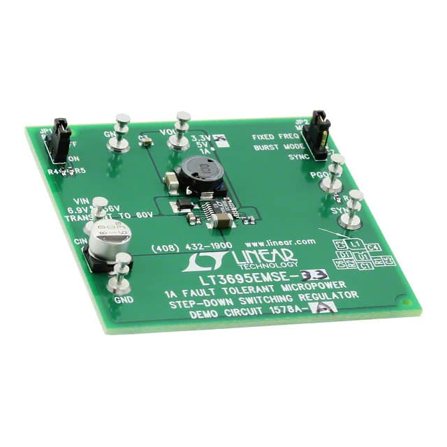 DC1578A-A Linear Technology/Analog Devices                                                                    BOARD EVAL FOR LT3695EMSE