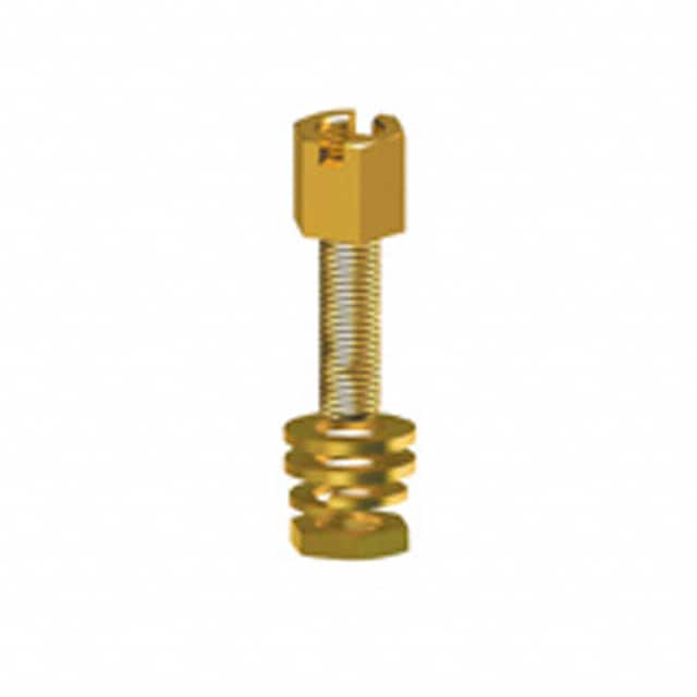 7290 Keystone Electronics                                                                    JACK SCREW HEX SLOTTED 4-40