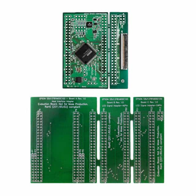 S5U13781R00C10M Epson Electronics America Inc-Semiconductor Div                                                                    BOARD EVAL BOOSTERPACK S1D13781