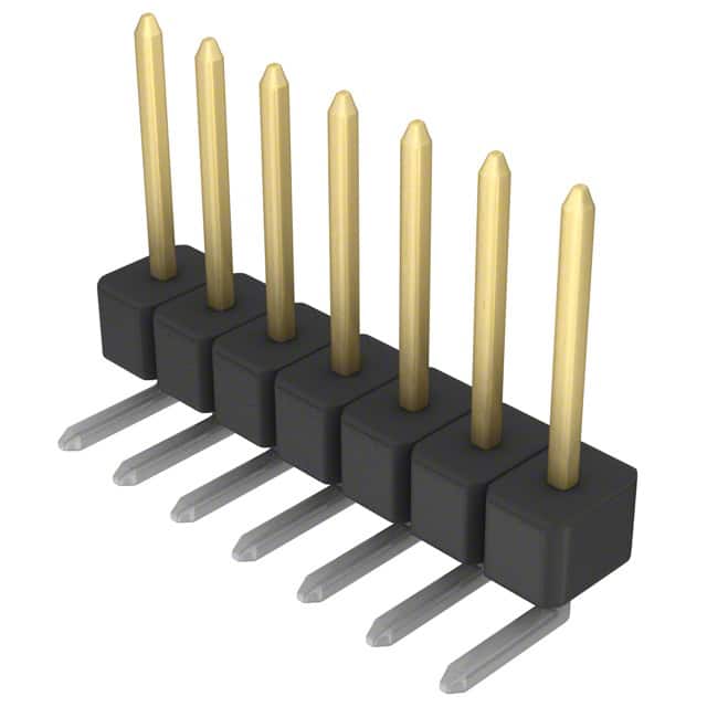 PBC07SGAN Sullins Connector Solutions                                                                    CONN HEADER .100 SINGL R/A 7POS