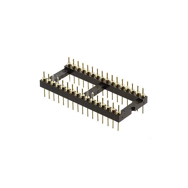 222-1-40-006 CNC Tech                                                                    IC ADAPTER SOCKET .100 40POS SMD