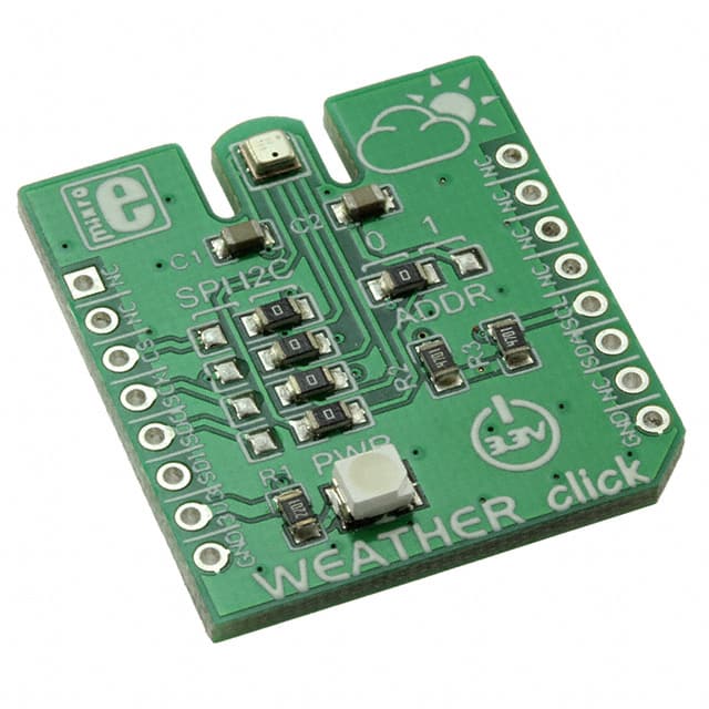 MIKROE-1978 MikroElektronika                                                                    WEATHER BOARD HUM/PRESS/TEMP