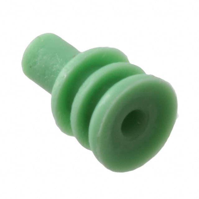 347874-1 TE Connectivity AMP Connectors                                                                    CABLE SEAL 20-15AWG GREEN