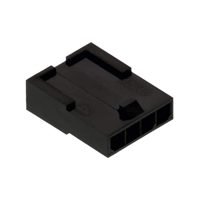 0436400401 Molex, LLC                                                                    CONN PLUG 4POS 3MM SINGLE ROW