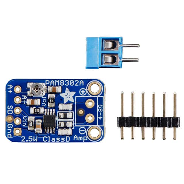 2130 Adafruit Industries LLC                                                                    2.5W CLASS D AUDIO AMPLIFIER